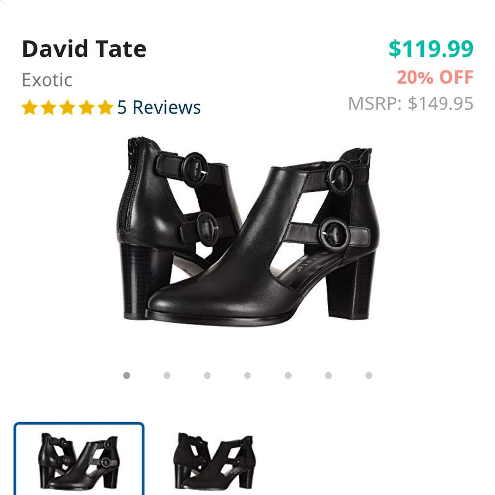 David Tate “Exotic” heels